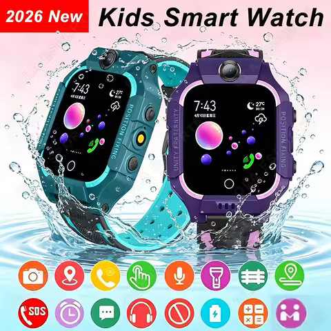 Kids SOS GPS Location Child Smart Watch Smart Watch Sim Card Call Camera Waterproof Watch For Boys G