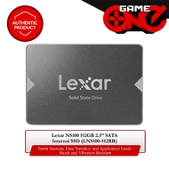 Lexar NS100 512GB 2.5” SATA III (6Gb/s) Internal SSD Solid State Drive (LNS100-512RB)