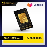 LAKUEMAS – E-VOUCHER EMAS Nominal 50 Juta