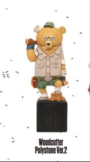 BG Bear Woodcutter Version 2 Polystone 全新 Kohei Ogawa 小川耕平