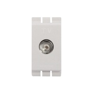 BTICINO เต้ารับโทรทัศน์ รุ่น E2152DBM สีขาว