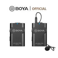 BOYA BY-WM4 PRO K1 Wireless Microphone Professional Compatible with Phones Smartphones DSLR Camera Consumer Camcorders
