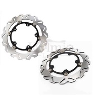 ahlsen1 สำหรับ Yamaha R7 R6 MT07 MT-09 / MT03 FZ6 Retrofit แผ่นเบรคหน้า