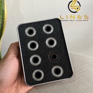 BEARING BSB SWISS HYBRID BLACK CERAMIC 608 SEPATU RODA - INLINES SKATE