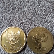 uang koin 500 tahun 1991 melati