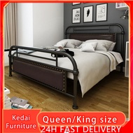Large Iron bed frame With Iron bed Cover high load-bearing bed frame queen size bed frame King size bed frame