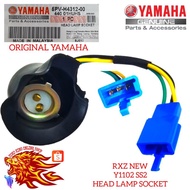 ORIGINAL YAMAHA RXZ 5PV CATALYZER/Y1102 SS2 SSII SS TWO II Y110 2 HEAD LAMP SOCKET HEADLAMP HEADLIGH