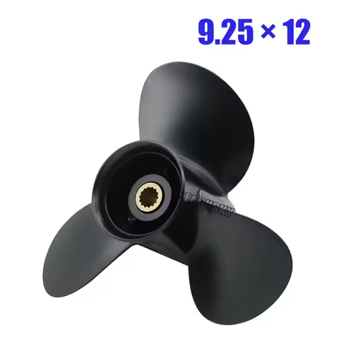 Propeller 9.25x12 For Tohatsu Outboard Engines 9.9HP 12HP 15hp 18HP 20HP MFS15C MFS20C MFS9.9C 14 To