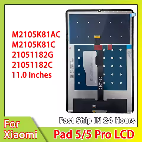 11.0"New For Xiaomi Pad5 21051182G LCD Display Touch Screen Assembly For Mi Pad 5Pro M2105K81AC LCD 
