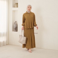 Clodia Skirt Set - MODERN WOMEN'S SKIRT SET ONE SET KOREAN STYLE SKIRT - PREMIUM PLAIN SKIRT SET