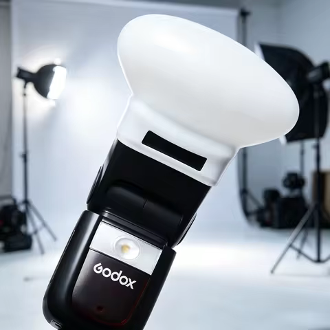 Soft Silicone Flash Light Diffuser Compatible with Godox AD100Pro AD200Pro II V1Pro Canon Nikon Sony