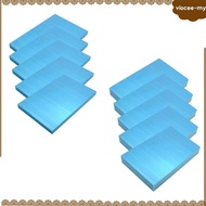 [VioceeMY] 5 Pieces Modeling Foam Board Thicken Sheet Board Craft Foam Blocks XPS Foam Sheets Sculpt