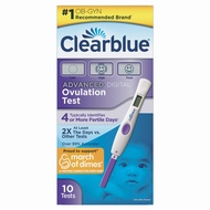 No Clearblue Advanced Digital Ovulation Test, Predictor Kit, featuring Advanced Ovulation Tests with digital results, 10 ovulation tests