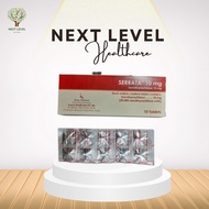 Serrata 10mg tablets 10s (untuk bengkak)