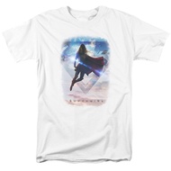 Supergirl Endless Sky Licensed Adult T-Shirt New Hot Selling Clothing Featured