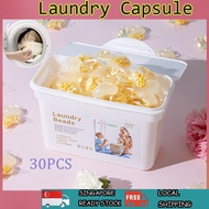 [SG]3In1 Laundry Capsule Long Lasting Fragrance 30PCS Laundry Beads Laundry Capsule Detergent Capsul