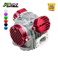 ฝาครอบแต่งวาล์ว 4วาล์ว Wave125 งานตัวไหม่หนาลายV1 สีแดง/ดำ/เขียว/เงิน/น้ำเงิน/ม่วง ฝาครอบระบายแต่ง เ