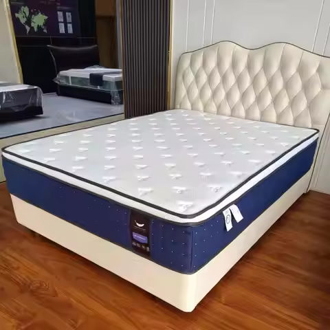 Manufacturer Direct Sell 5 Star Hotel Medium Hardness Full Size Memory Foam Mattress
