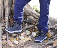 MIT【輕量防水登山靴-男款黑色】登山靴 登山鞋 防水 防滑