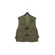 Back to Green-經典釣魚背心 綠 多口袋 v-28/vintage vest