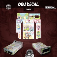 OBU Sticker Waterproof "Sanrio"