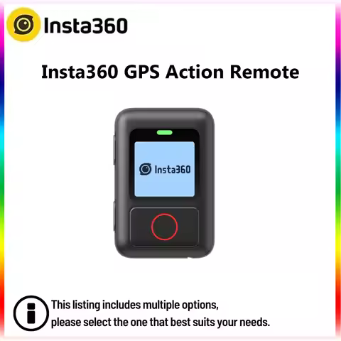 New Version Insta360 GPS Action Remote For X5 X4 X3 GO 3S Ace Pro 2 X2 ONE RS Insta 360 Original Acc