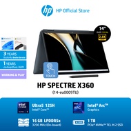 HP Spectre x360 14-eu0009TU - Ultra 5-125H - 16GB LPDDR5X on-board - 1TB PCIe 4x4 - Intel Arc Graphics - SW MS OFC21HS THAI EM DA - DIB PEN-TILT HP G1 NFB MPP 2.0 - Windows 11 Home PLS SL - Slate