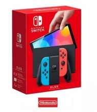 任天堂 - 任天堂 Switch OLED主機 (紅/藍色)- 送贈品