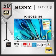 SONY - BRAVIA 3 K-50S31H 4K Ultra HD Google TV 50S31H S31H