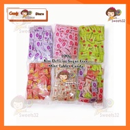 REPACKING【100g】Kiss Delicias Sugar Free Mint Tablet Candy HALAL