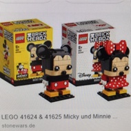 Micky and Minnie brickheadz 41624 & 41625
