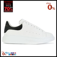 [[ ผ่อน ⭕️% ]]A l e x a n d e r - McQueen Oversized White Black - 553680-WHGP5-9061 รองเท้าลำลอง รุ่