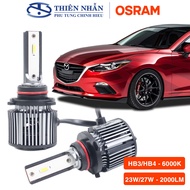 OSRAM HB3/HB4 LED bulb for Mazda, Honda, Toyota cars, super bright white 23/27W (2000 Lumen) F9005/6