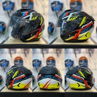 fullface helmet。helmet basikal。 Gracshaw G555 Geomax Plain and Design Shoei JF4 Size M-XXXL