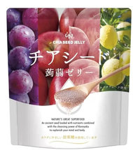 日本Costco CHIA SEED KONJAC JELLY奇亞籽蒟蒻果凍60個(EXP:20261201)-平行進口