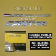 logo mobil emblem canter dan 1 juta edition harga sudah 2pc emblem