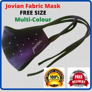 🔥VIRAL SALES🔥-100% Original Jovian Fabric Washable Face Mask (Diamond) Muslimah tie back- Topeng Muk