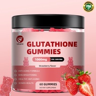 Glutathione supplement collagen gummies: L-glutamine contains marine collagen, vitamins C, E, D, and