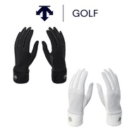 [DESCENTE] GOLF DESCENTE] GOLF Ladies Warm Hand GOLF Gloves (Black/White)