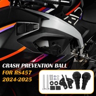 For RS457 2024 2025 rs 457 New Motorcycles Body work Frame Slider Crash Pad Engine Protector Anti Dr
