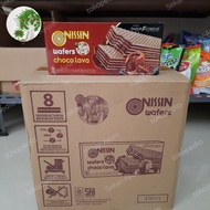 nissin wafer dapur cokelat 160 gr nissin wafers choco lava 1 karton 30