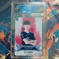 Frame painting slab label 10 Point League of Legends TI FAKER LOL 1458 PSA 1a