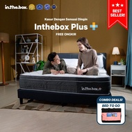 In The Box INTHEBOX Plus (Plush Top) 160x200 cm Free Bantal | GRATIS Kasur Bed To Go