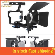 bamaxis Haowecib DSLR Camera Cage  Protable with Follow Focus and Matte Box for A7S A7 A7R A7RII A7S