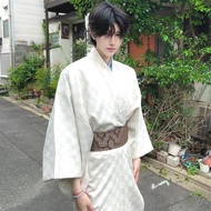Japanese Traditional Men's Kimono Yukata Samurai Style Japanese Style Photo Photo Clothes Japanese S