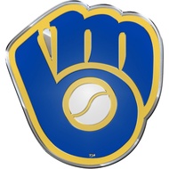 FANMATS 60409 - MLB - Milwaukee Brewers Embossed Color Emblem | MB Glove Cap Logo