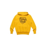 HUMAN MADE Heart Tsuriami Hoodie Yellow Unused