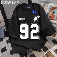 Harajuku Korean Urban Style STAR 92 Bigsize T-Shirt Oversize Jumbo Motif 92 Short Sleeve