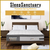 Orthocoil 12" Sleep Sanctuary Ice-Cold Fabric Mattress Pocketed Spring Mattress