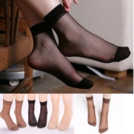 MATA IVSHOP - Women's Thin Stockings Above the Ankle Imported Quality Transparent Spg Stockings Thin